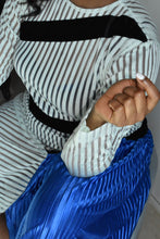 Load image into Gallery viewer, Blue Panel Dress