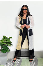 Load image into Gallery viewer, Button down lace maxi dress