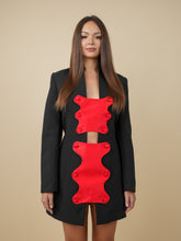 Load image into Gallery viewer, Tuxedo Curvy Panel Dress (PRE-ORDER)
